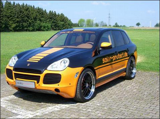 Illustration for article titled The Ten Ugliest Custom Porsche Cayennes